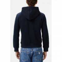 Sudadera GUESS Azul Marina Mini Logo Triangulo