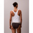 Bikini 3PK Charcoal Grey/adreniline Rush  CALVIN KLEIN