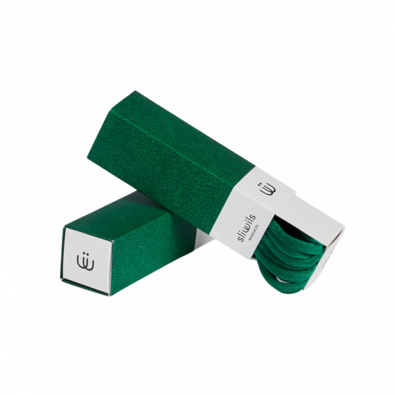 Cordones SLIWILS Cool Verde Liso