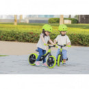 Bicicleta Go Bike Duo Verde Lima  GLOBBER