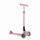 Patinete Primo Plegable Rosa Pastel con Led  GLOBBER