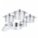 Pack Bateria Cocina + Set Cuchillos + Batidora Mano LARRYHOUSE