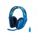 Auriculares con Micrófono LOGITECH G733 Rgb Rf Azules (981-000943)
