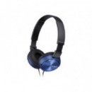 Auriculares Supraaurales SONY MDR-ZX310APL con Micrófono, Azules