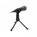 Micrófono EQUIP Life de Sobremesa 3.5MM Negro