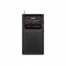 SPC Icy Max Negra - Radio Portátil Digital Dab/dab+ con BLUETOOTH (4588N)