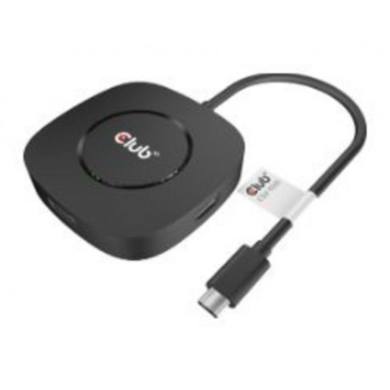 Hub Adaptador Mst CLUB 3D Usb-c a Triple Displayport 1.4 (CSV-1550)