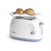 Tostador ORBEGOZO To 3010 750W Blanco