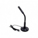 Micrófono Sobremesa EQUIP Life Usb-a Negro