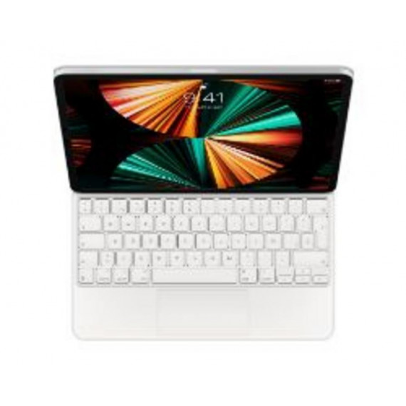 Teclado Apple Magic Retroiluminado Mini Qwerty Trackpad Ipad Pro 12.9" Blanco (MJQL3Y/A)  APPLE