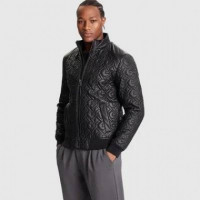 G Chain Quilted Jack Jet Black A996  GUESS