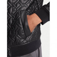G Chain Quilted Jack Jet Black A996  GUESS