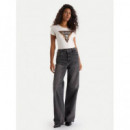 Ss Cn Leo Triangle T Cream White  GUESS