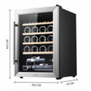 Vinoteca Grandsommelier 2050 Inox Compressor  CECOTEC