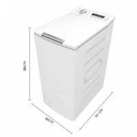 Lavadora Carga Superior Bolero Dresscode Top Max 80 Inverter a  CECOTEC
