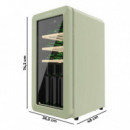 Bolero Grandsommelier Origin 18 Hit Green 36,6X47,6X74,3 Cm  CECOTEC