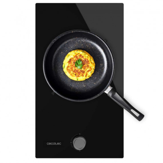 Placa de Gas Bolero Squad G 1200S Glass Black  CECOTEC