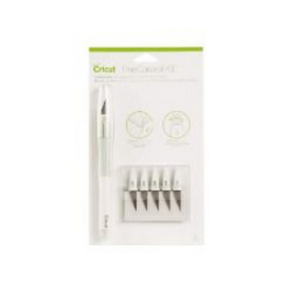 Kit Cúter CRICUT Truecontrol Knife Menta + 5 Repuestos (CRC-2005033)