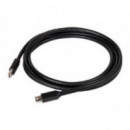 Cable CLUB 3D Mini Displayport 1.2 Macho a Macho, 2M, Negro (CAC-1164)
