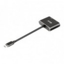Adaptador CLUB 3D Usb-c a Displayport/hdmi con Hub CSV-1552