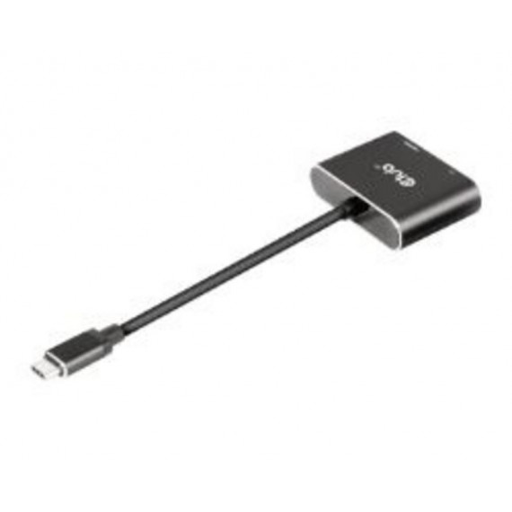 Adaptador CLUB 3D Usb-c a Displayport/hdmi con Hub CSV-1552