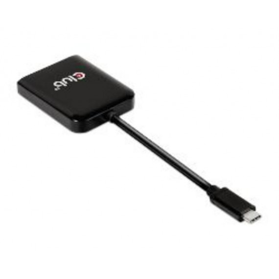 Adaptador CLUB 3D Usb-c a Doble Displayport Negro (CAC-1555)