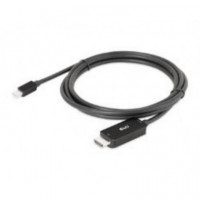 Cable CLUB 3D Mini Displayport 1.2 a HDMI 2.0 Activo, 1.8M - Negro (CAC-1187)