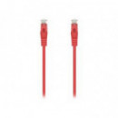 Latiguillo AISENS RJ45 CAT.6A Utp 1.5M Rojo (A145-0560)