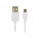Cable CONCEPTRONIC USB 2.0 a Musb 1M Blanco (ctusbandrw)