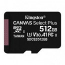 KINGSTON Micro Sdxc 512GB + Adaptador Sd (SDCS2/512GB)