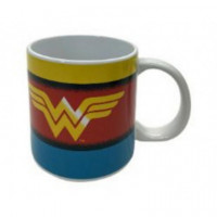 Taza de Cerámica Wonder Woman 325ML Oficial  KIDS LICENSING