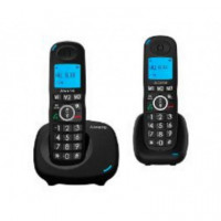 Teléfono Inalámbrico ALCATEL XL535 Duo Negro