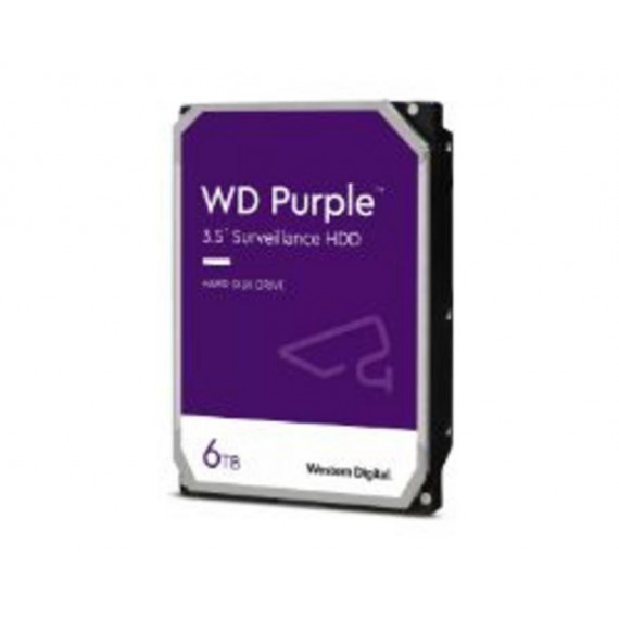 Disco Duro WESTERN DIGITAL Purple 6TB para Videovigilancia (WD64PURZ)