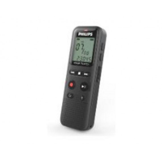 Grabadora de Voz PHILIPS Voicetracer 8KHZ Negro (DVT1160)