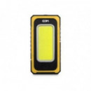 Linterna Led Solar Recargable EDM 10W 750 Lúmenes con Gancho E Imán