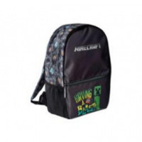 Mochila Escolar Minecraft 40CM  KIDS LICENSING