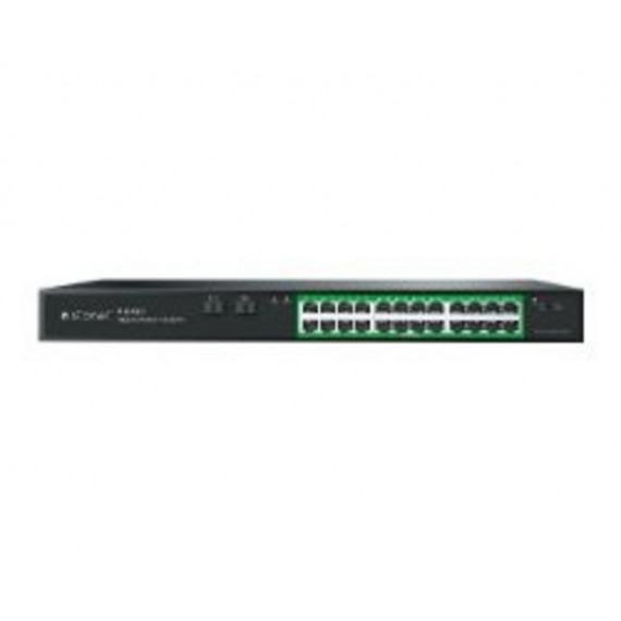 Switch Gestionable STONET Gigabit Poe+ 24 Puertos con 2 Sfp (P124GC)