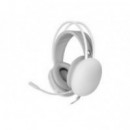 Auriculares con Micrófono MARS GAMING 3.5MM Usb-a Blancos (mhglow)