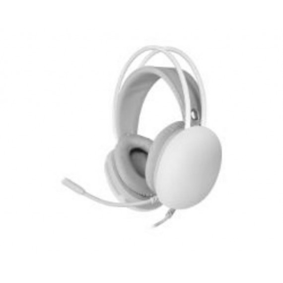 Auriculares con Micrófono MARS GAMING 3.5MM Usb-a Blancos (mhglow)