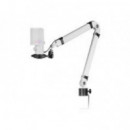 Micrófono de Mesa MARS GAMING Mmicxtw USB/3.5MM Blanco