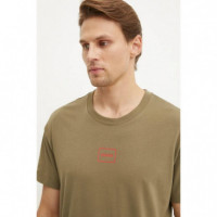 LAZE T-SHIRT 10261152 01 OPEN GREEN