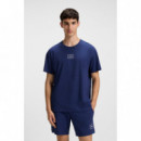 Laze T-shirt 10261152 01 Dark Blue  HUGO