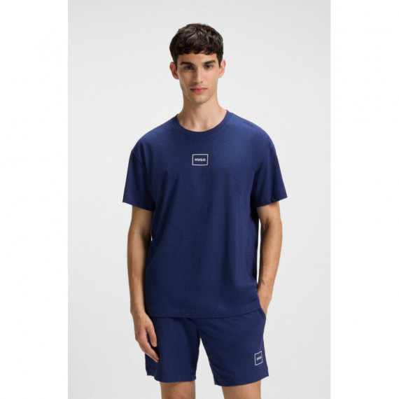Laze T-shirt 10261152 01 Dark Blue  HUGO