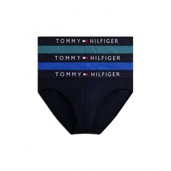 3P Brief Des Sky/fmy Ocn/nob Blu  TOMMY HILFIGER