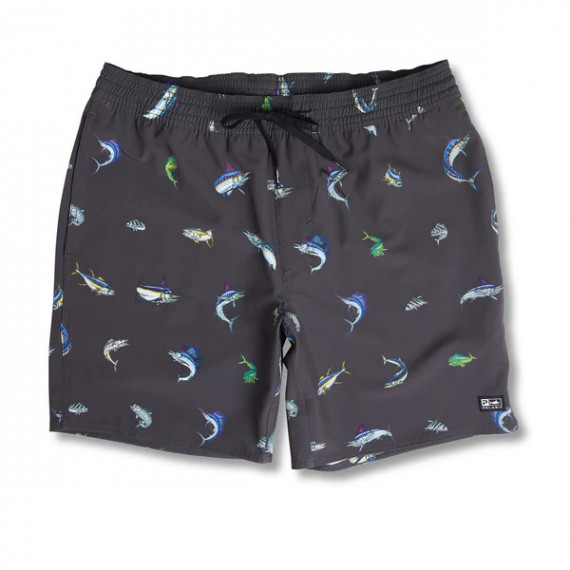 Bañador Dockside Gamefish E Waist Negro PELAGIC