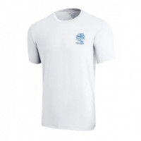 Camiseta Stratos Ss Tuna Trifecta Blanco PELAGIC