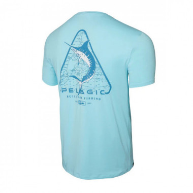 Camiseta Stratos Ss Marlin X-ing Tahiti PELAGIC