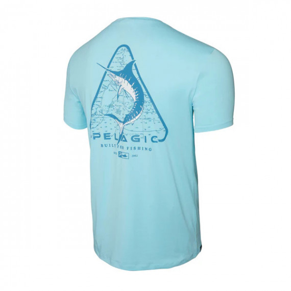 Camiseta Stratos Ss Marlin X-ing Tahiti PELAGIC