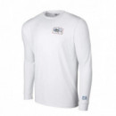Camiseta Aquatek Game Fish Tuna Blanco PELAGIC