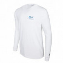 Camiseta Aquatek Hooded Goione Sailfish Blanco PELAGIC